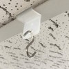 Pack of 100 S-Hooks Metal Hales S Shaped Diameter 2
