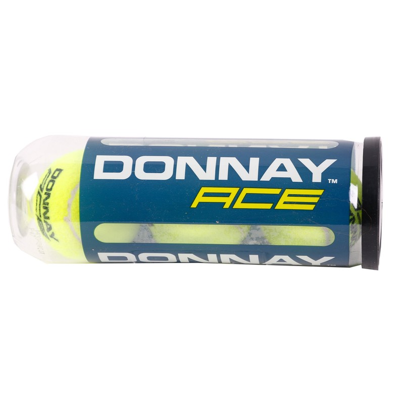 Donnay Tennis Balls 3 Pcs – Green Fluo – One