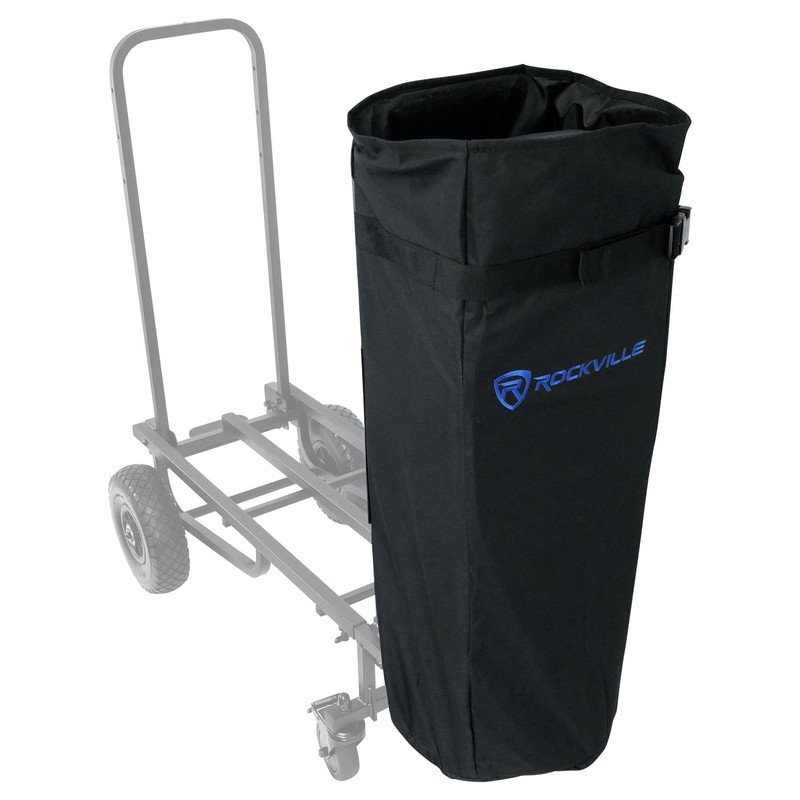 Rockville CART-STAND-BAG Tripod/Mic/Speaker Stand Bag, 600D Polyester, Rain-Resistant, Quick-Release Buckle,