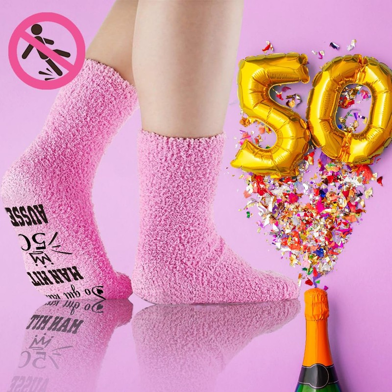 QXRXN Gift Ideas for Women for Birthday, Cuddly Socks Ladies