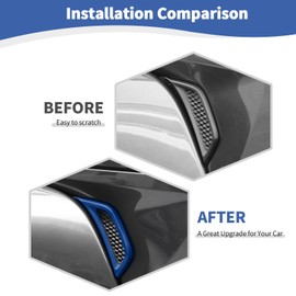 RT-TCZ - Funda para Jeep JL para guardabarros laterales para Jeep Wrangler JL JLU Gladiator JT 2018-2024, accesorios exteriores azules, 2 piezas