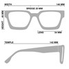 livho Oversized up to 99% Blue Light Blocking Glasses for