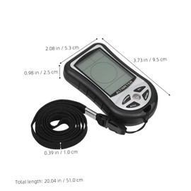 GANAZONO Digital Barometer Compass Portable Multifunctional Handheld Device for Outdoor Adventures Hiking and Mountaineering Accurate Weather Measurement Lightweight Design