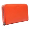Esquire Viktoria Zip Around Wallet Flame Orange, Flame orange, Classic