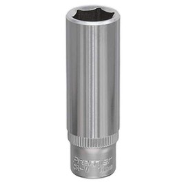 Sealey S1411D WallDrive® Socket 11mm Deep 1/4"Sq Drive
