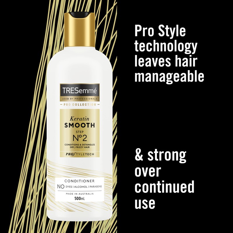 Tresemme Smooth Conditioner 500 ML with Keratin & Shea Butter,