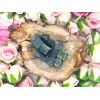 Moss agate mini crystal cube - moss agate cube -