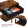 Printer Stand with Storage 3 Tier Home Printer Table with