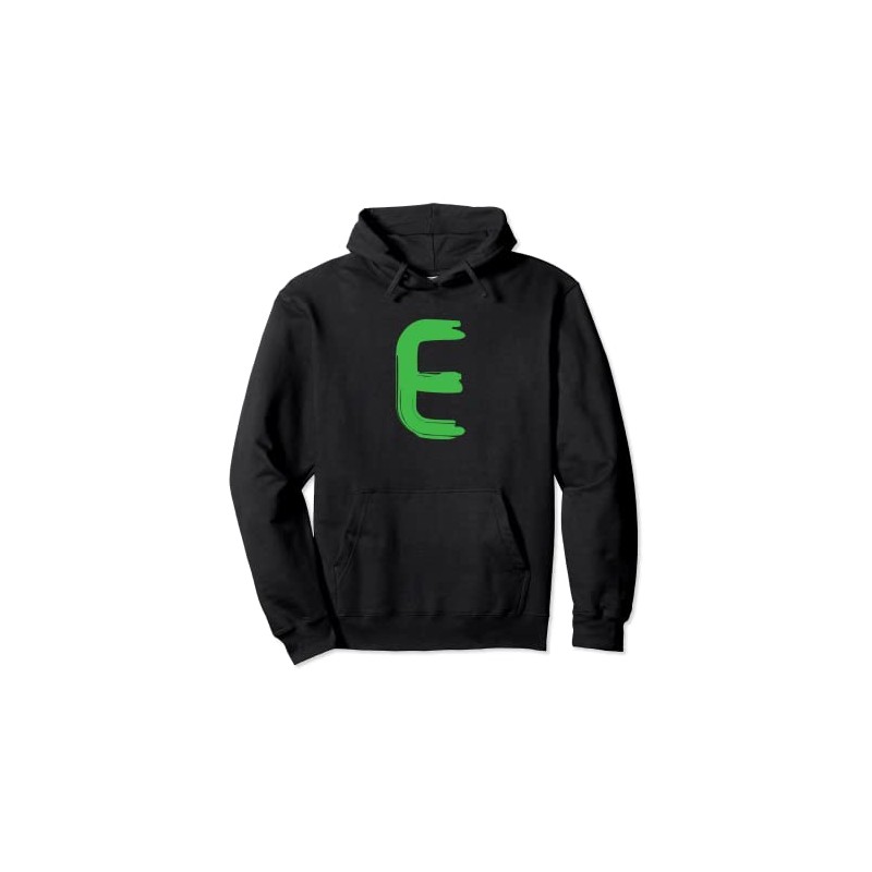 Creative Bold Green Letter E - Design Alphabet - Marker