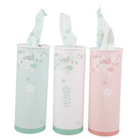 FRCOLOR 3pcs Car Tissues Cylinder Travel Facial Tissues for Car Cup Holder Versatile Use Home Office Safe Skin Friendly Easy to Replace Convenient