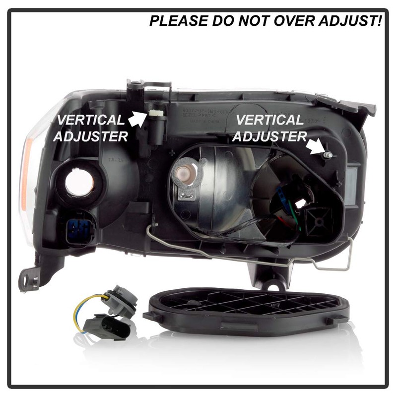 ACANII - For 2005-2007 Ford Escape Factory Style Chrome Headlights