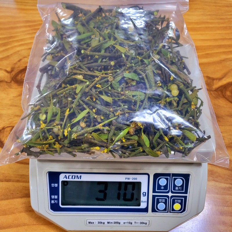 Jirisan Baemsagol natural mistletoe 300g dried oak winter mistletoe /