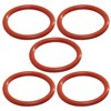 Sterling Seal & Supply 111 Silicone O-Ring, 70A Durometer, Red,