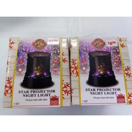 Happy Hour LED Starry Night Sky wall Projector 2pack
