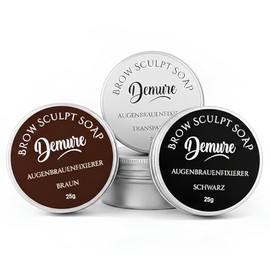 Demure Brow Sculpt Soap 25 g - Eyebrow Fixer for Long-Lasting Brow Lift - Without White Veil - Strong Hold - Eyebrow Styling Soap, Eyebrow Gel 24H Lamination Effect (Transparent)