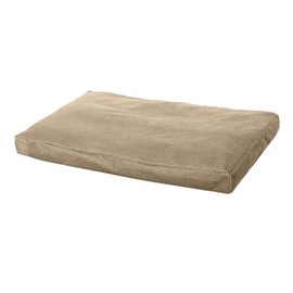 Orvis Comfortfill-Eco Lounger Dog Bed, Brown Tweed - Large