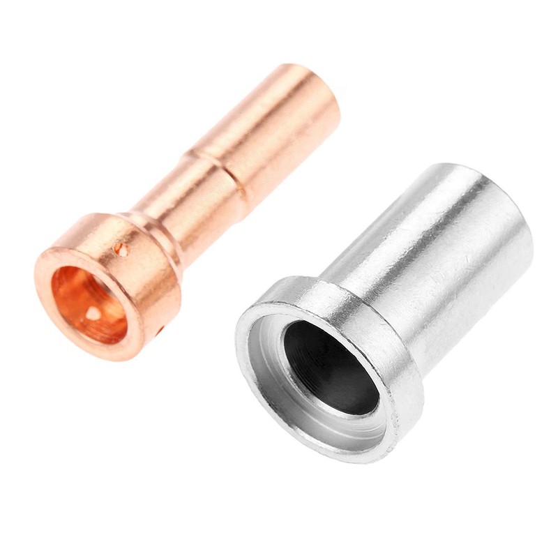 10Pcs Electrodes 33366 and 10Pcs Nozzles 33418 80A Fit for