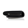 Josephine Osthoff Women's Leather Long Wallet with Clip Closure, Small