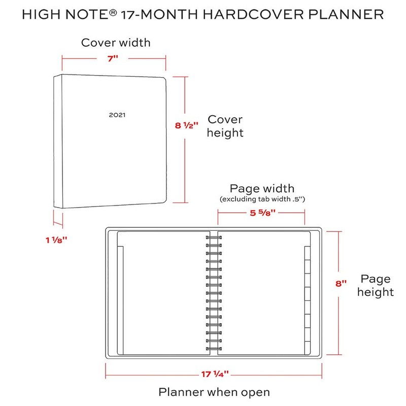 Fresh & Colorful Fiesta! August 2020 - December 2021 17-Month