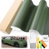 Matte Flat Army Green Vinyl Wrap Auto Car Motorcycle Boat
