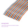 DMiotech 1 Pack 60P IDC Wire Flat Rainbow Ribbon Cable