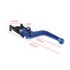 Brake Clutch Lever, 2 Pieces, Universal Motorcycle Aluminium Adjustable Alloy