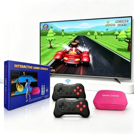 Video Game Console for Kids - preloaded 90+ Plug and Play TV Video Games