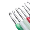 11PCS Set Knitting Crochet Hook Ergonomic Aluminum Crochet Hooks Set
