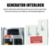 Generator Interlock Kit SD200A Aluminum Alloy Main and Generator Circuit