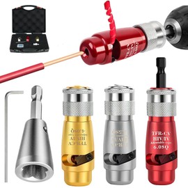 OUYANG Wire Stripper and Twister Tool Set for Drill, Professional and Portable, Wire Stripping and Twisting Tool, Wire Strippers Tool Set for Drill