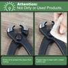 SPEEDWOX 9-Inch Ear Clamp Pliers with Front & Side Crimp