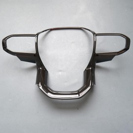 ZiWen Interior Trims Steering Wheel Cover Accessories for GMC Canyon Acadia Sierra EV Chevy Colorado 2024 2025 (Gloss Black)