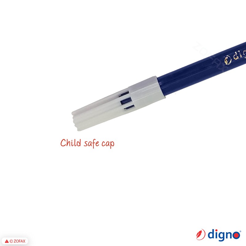 DIGNO SketchStic Felt Tip Pens, BLUE, Pack of 12, Fibre