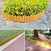 ARRYNTHEON Landscape Edging Kit 6.7 in Tall Decorative Double-Sided Wood-Look