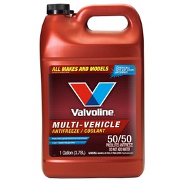 Valvoline Multi-Vehicle 50/50 Prediluted Ready-to-Use Antifreeze/Coolant 1 GA, Case of 6