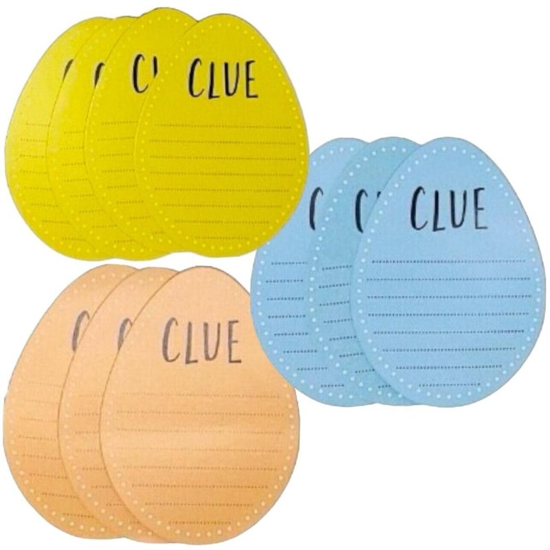 Easter Egg Hunt Kit 5 Signs, 20 Bunny Feet &