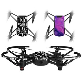 Skin Decal Wrap 2 Pack for DJI Ryze Tello Drone Punk Rock Drone NOT Included