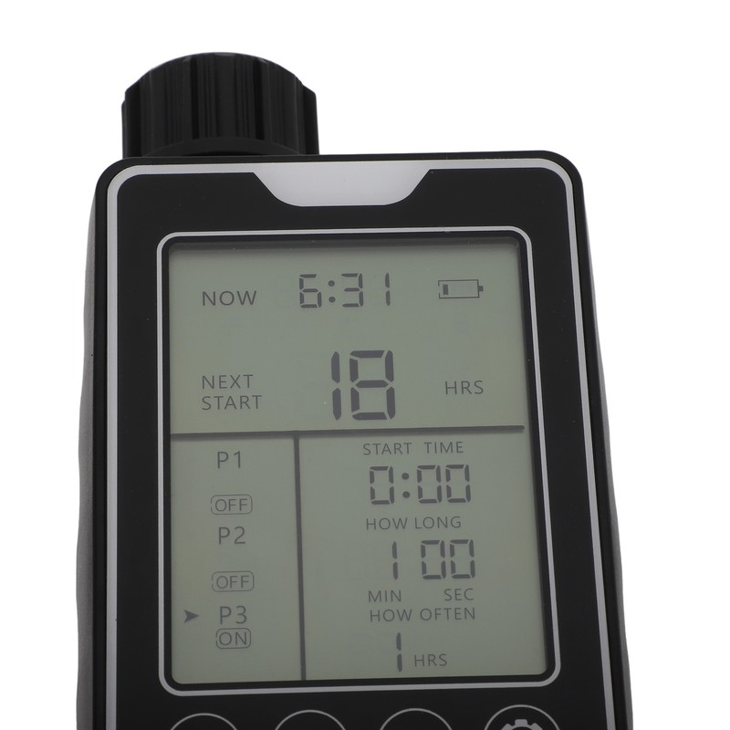 Sprinkler Timer Outdoor Water Timer Smart Touch Screen Waterproof Irrigation