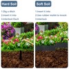 20Pcs Garden Edging Border No Dig Landscape Edging Lawn Garden