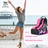 Boulder Bee Roller Skate Bag, Ice Skate Bag for Women