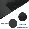 Gartful Black Extra Large Silicone Mat, 23.6 x 15.7 inches