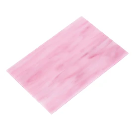 sourcing map Stained Glass Sheet Mosaic Tile 5.9 Inch x 3.9 Inch Bright Pink Stained Glass Sheets for Crafts DIY, Art Project