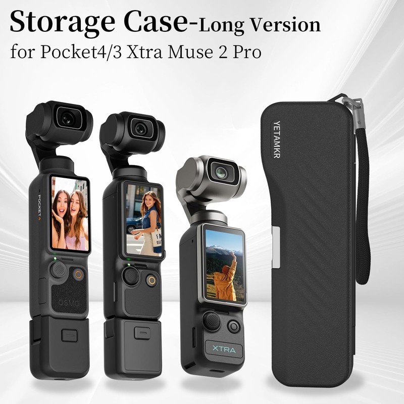 Portable Hard Case for DJI Osmo Pocket 4/3 Xtra Muse