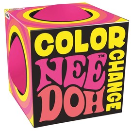 Schylling Brand Original Color Change Nee Doh Stress Ball - Retro Fidget Toy 2.5" Diameter - Squishy Squeezy Fun - Ages 3-Adult - Assorted Colors