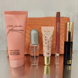Estee Lauder Pleasure Fragrance Gift Set 6Pc：Perfume，Bo