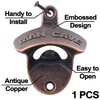Jumiok Old Fashioned Bottle Opener Wall Mounted Man Cave Beer