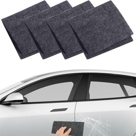 GLPRKOW Nano Sparkle Tuch, Magic Nano Sparkle Tuch für Auto Kratzer Entfernen Reparatur, Nanomagic Tuch Car Scratch Remover für Reparatur von leichten Kratzfarben, Lackpflege, Autoreinigung (4 Stück)