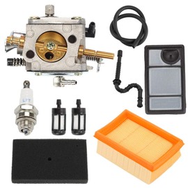 Mannial TS400 Carburetor Carb with Air Filter Kit fit TS400 TS 400 Concrete Cut-Off Saw Replace 4223 120 0600 Tillotson HS-274E