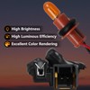 HIMARKLIF Front Roof Marker Lamp, Cab Roof Light White Roof