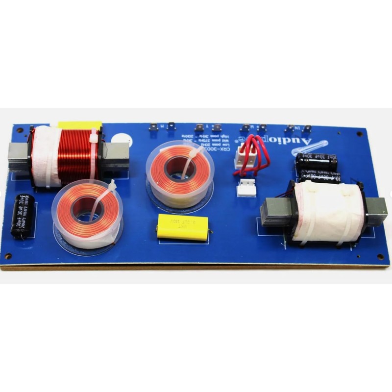 Audiopipe 3-Way Passive-Crossover-375 Hz/3000 HZ-600 Watts-4 Ω